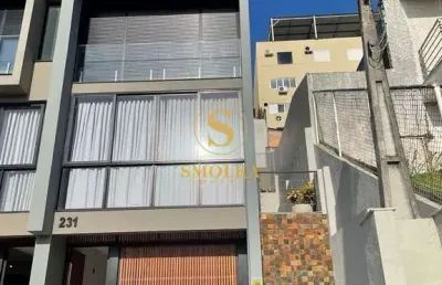 Casa em condomínio fechado com 3 quartos à venda na rua doutor armando valério de assis, centro, florianópolis, 270 m2 por r$ 2.150.000