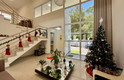 Casa em condomínio fechado com 3 quartos à venda na avenida luiz boiteux piazza, cachoeira do bom jesus, florianópolis, 244 m2 por r$ 2.490.000
