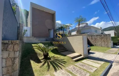 Casa em condomínio fechado com 4 quartos para alugar na rodovia admar gonzaga, itacorubi, florianópolis, 580 m2 por r$ 27.900