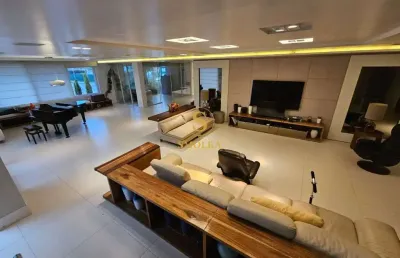 Casa em condomínio fechado com 18 quartos à venda na avenida dos búzios, jurerê internacional, florianópolis, 2500 m2 por r$ 32.000.000