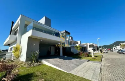 Casa em condomínio fechado com 4 quartos à venda na rodovia armando calil bulos, ingleses do rio vermelho, florianópolis, 310 m2 por r$ 3.399.900