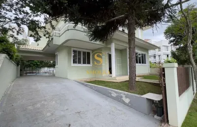 Casa em condomínio fechado com 4 quartos à venda na rua das tainhotas, jurerê, florianópolis, 338 m2 por r$ 2.750.000