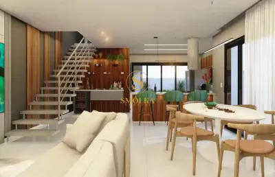 Casa em condomínio fechado com 3 quartos à venda na estrada dom joão becker, vargem do bom jesus, florianópolis, 260 m2 por r$ 1.550.000