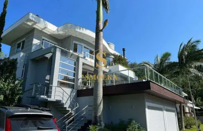 Casa em condomínio fechado com 3 quartos à venda na estrada caminho dos açores, santo antônio de lisboa, florianópolis, 350 m2 por r$ 3.130.000