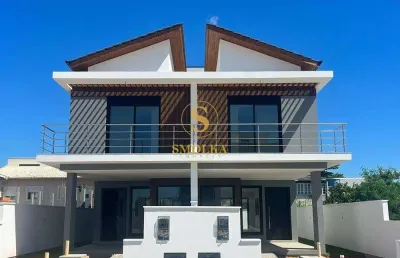Casa em condomínio fechado com 3 quartos à venda na rua jardim dos eucaliptos, campeche, florianópolis, 156 m2 por r$ 1.570.000