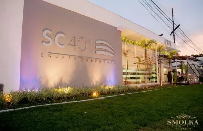 Sala comercial à venda na rodovia virgílio várzea, saco grande, florianópolis, 56 m2 por r$ 901.410