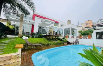 Casa com 8 quartos à venda na rua ernesto stodieck, centro, florianópolis, 450 m2 por r$ 10.000.000