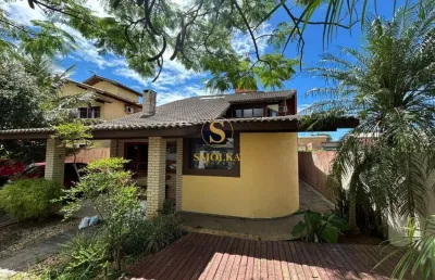 Casa em condomínio fechado com 5 quartos à venda na servidão revoar das gaivotas, campeche, florianópolis, 471 m2 por r$ 2.390.000