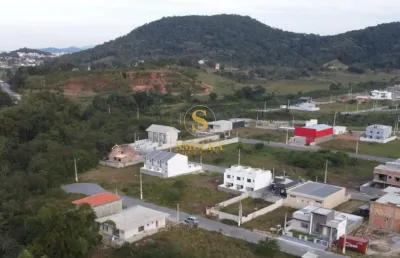 Terreno em condomínio fechado à venda no forquilhas, são josé , 392 m2 por r$ 315.000
