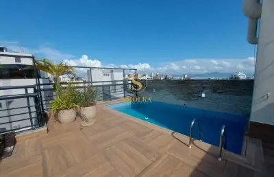 Cobertura com 3 quartos à venda na rua rafael bandeira, centro, florianópolis, 268 m2 por r$ 3.600.000