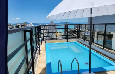 Cobertura com 4 quartos à venda na rua altamiro guimarães, centro, florianópolis, 198 m2 por r$ 2.500.000