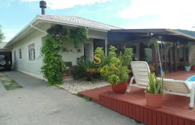 Casa em condomínio fechado com 2 quartos à venda na servidão sargento maurilio gonçalves cabral, ingleses do rio vermelho, florianópolis, 210 m2 por r$ 750.000