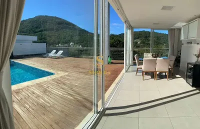 Casa em condomínio fechado com 4 quartos à venda na rodovia admar gonzaga, itacorubi, florianópolis, 691 m2 por r$ 3.900.000