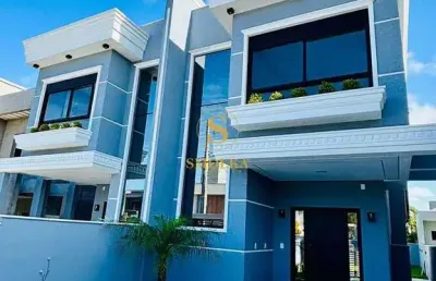 Casa em condomínio fechado com 3 quartos à venda na estrada dário manoel cardoso, ingleses, florianópolis, 184 m2 por r$ 850.000