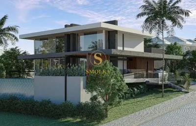 Casa em condomínio fechado com 3 quartos à venda na avenida luiz boiteux piazza, cachoeira do bom jesus, florianópolis, 338 m2 por r$ 2.900.000