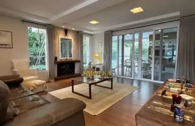 Casa em condomínio fechado com 4 quartos à venda na estrada haroldo soares glavan, cacupé, florianópolis, 330 m2 por r$ 3.600.000