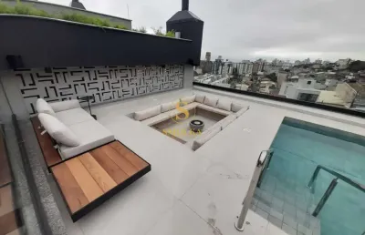 Apartamento com 2 quartos à venda na rua ângelo la porta, centro, florianópolis, 73 m2 por r$ 1.400.000