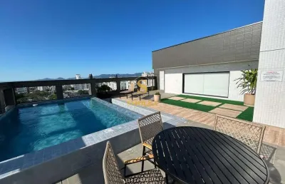 Apartamento com 2 quartos à venda na avenida santa catarina, estreito, florianópolis, 79 m2 por r$ 919.000