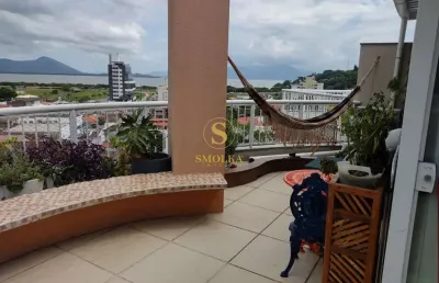 Cobertura com 3 quartos à venda na rua hipólito mafra, saco dos limões, florianópolis, 140 m2 por r$ 1.080.000