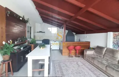Casa em condomínio fechado com 5 quartos à venda na servidão capitão carlos lamarca, morro das pedras, florianópolis, 277 m2 por r$ 970.000