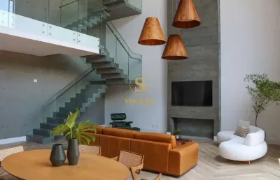 Casa em condomínio fechado com 4 quartos à venda na rodovia jornalista manoel de menezes, praia mole, florianópolis por r$ 6.999.999