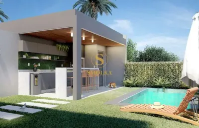 Casa em condomínio fechado com 3 quartos à venda na estrada dom joão becker, vargem do bom jesus, florianópolis, 260 m2 por r$ 1.750.000