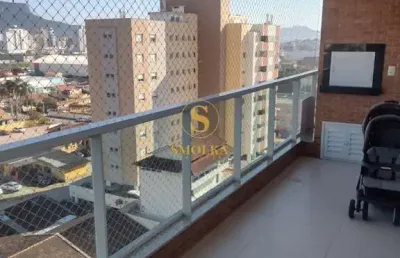 Apartamento com 3 quartos à venda na avenida barão do rio branco, centro, palhoça, 120 m2 por r$ 870.000