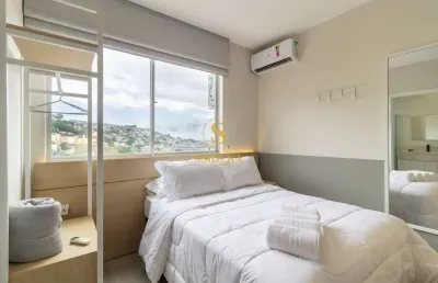 Kitnet / stúdio à venda na praça fernando machado, centro, florianópolis, 23 m2 por r$ 420.000