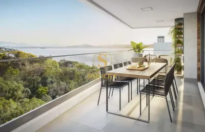Apartamento com 3 quartos à venda na estrada haroldo soares glavan, cacupé, florianópolis, 165 m2 por r$ 3.196.294