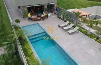 Casa em condomínio fechado com 3 quartos à venda na rua do copo de leite, pedra branca, palhoça, 880 m2 por r$ 3.899.000