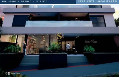 Sala comercial com 1 sala à venda na rua joaquim nabuco, estreito, florianópolis, 54 m2 por r$ 637.458