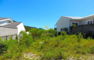 Terreno em condomínio fechado à venda na rua maria basílio, bela vista, palhoça, 200 m2 por r$ 152.000