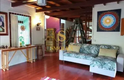 Casa em condomínio fechado com 3 quartos à venda na servidão quebrada do sol, canto da lagoa, florianópolis, 200 m2 por r$ 1.300.000