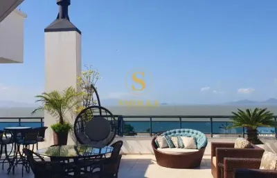 Cobertura com 3 quartos à venda na rua abelardo luz, balneário, florianópolis, 337 m2 por r$ 3.500.000