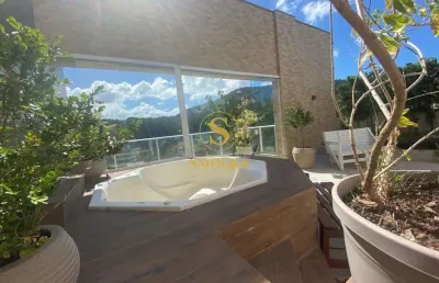Cobertura com 2 quartos à venda na rua pastor william richard schisler filho, itacorubi, florianópolis, 155 m2 por r$ 2.660.000