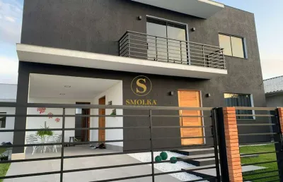 Casa em condomínio fechado com 3 quartos à venda na rodovia virgílio várzea, canasvieiras, florianópolis, 390 m2 por r$ 2.100.000