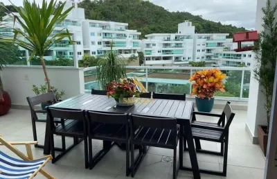 Cobertura com 3 quartos à venda na rua dario joão de souza, jurerê, florianópolis, 166 m2 por r$ 3.000.000