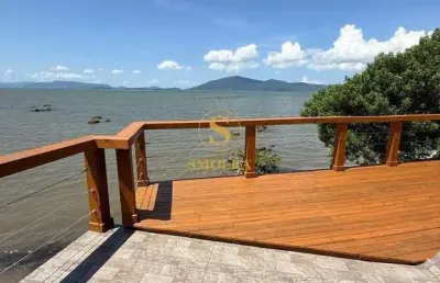 Casa em condomínio fechado com 2 quartos para alugar na servidão amaral garibaldino de espíndola, praia de fora, palhoça por r$ 2.500