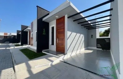 Casa em condomínio fechado com 2 quartos à venda na pontinha, 17, pontinha, araruama por r$ 395.000