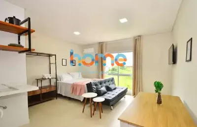 Loft com 1 quarto à venda na doutor claudio americo prates, 567, campeche, florianópolis por r$ 363.000