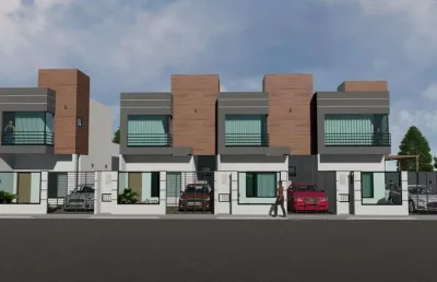 Casa para venda em barra velha, quinta dos açorianos, 3 dormitórios, 1 suíte, 2 banheiros, 1 vaga