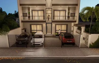 Apartamento para venda em barra velha, los angeles, 2 dormitórios, 1 suíte, 2 banheiros, 1 vaga
