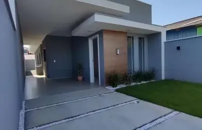 Casa para venda em barra velha, jardim icaraí, 3 dormitórios, 1 suíte, 2 banheiros, 2 vagas