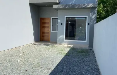 Casa para venda em barra velha, quinta dos açorianos, 2 dormitórios, 1 suíte, 2 banheiros, 1 vaga