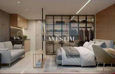 Studio com 1 dormitório à venda, 27 m² por r$ 345.000,00 - jardim panorama - são josé do rio preto/sp