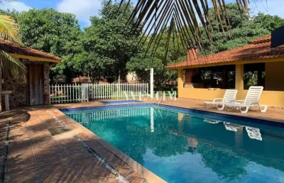 Chácara com  piscina, 2 dormitórios à venda, 6250 m² por r$ 990.000 - vertente do sul - bady bassitt/sp