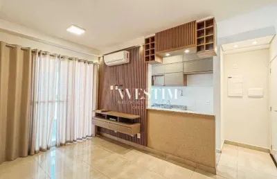 Apartamento com 2 dormitórios para alugar, 57 m² por r$ 3.080,00/mês - santos dumont - são josé do rio preto/sp