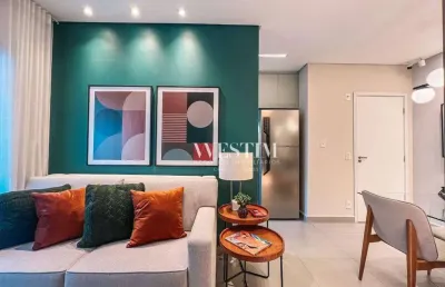 Apartamento com 2 dormitórios à venda, 54 m² por r$ 401.665,89 - centro - são josé do rio preto/sp