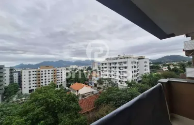 Apartamento à venda, 2 quartos, 1 suíte, 1 vaga, pechincha - rio de janeiro/rj