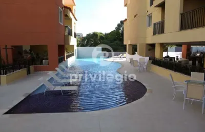 Apartamento garden à venda, 3 quartos, 1 suíte, 2 vagas, taquara - rio de janeiro/rj